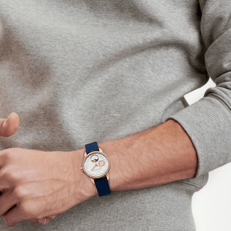 Tiffany,Atlas® 34mm,34mm,Rose Gold,White,Automatic,Moonphase,Round,74627072