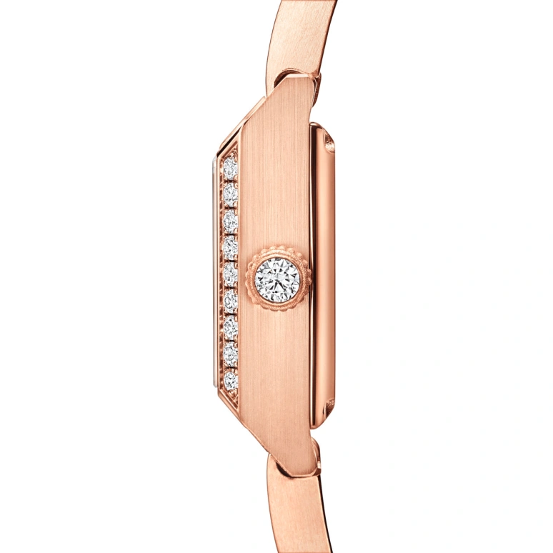Tiffany,1837 MAKERS 16x16mm,16x16mm,Rose Gold,White,Quartz,Square,69345832