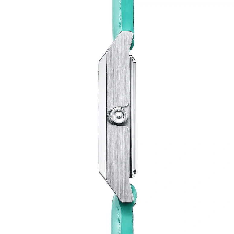 Tiffany,1837 MAKERS 22mm,22mm,Stainless Steel,Silver,Quartz,Sapphire,Crystal Glass,Square,22,22-03