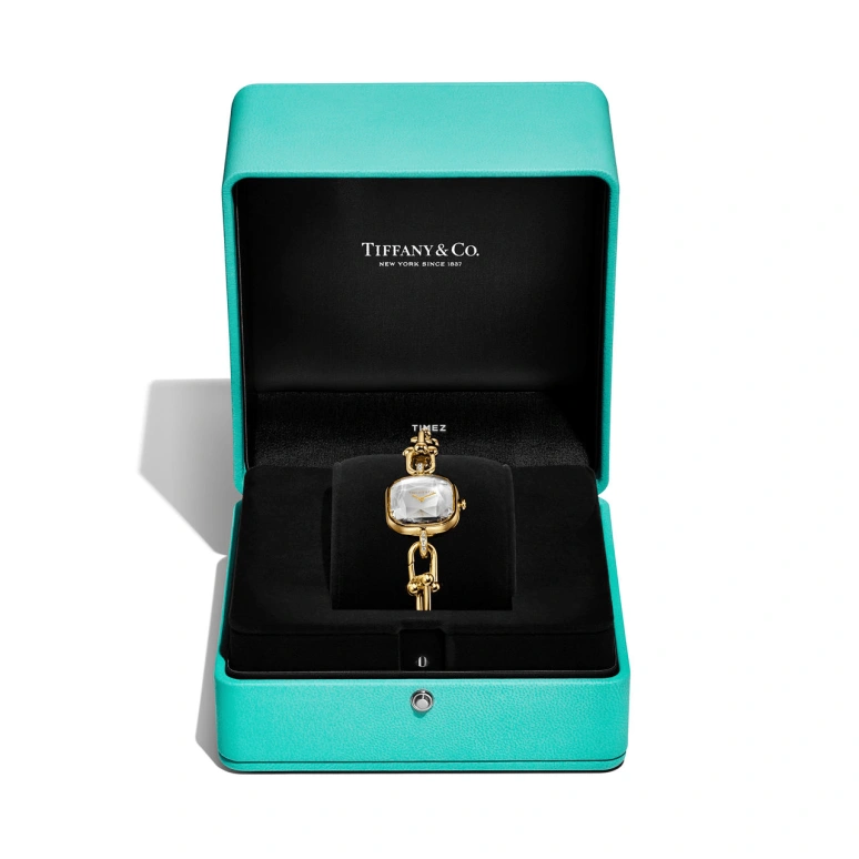 Tiffany,Tiffany HardWear 24mm,24mm,Yellow Gold,White,Quartz,Square,Gold,74849903