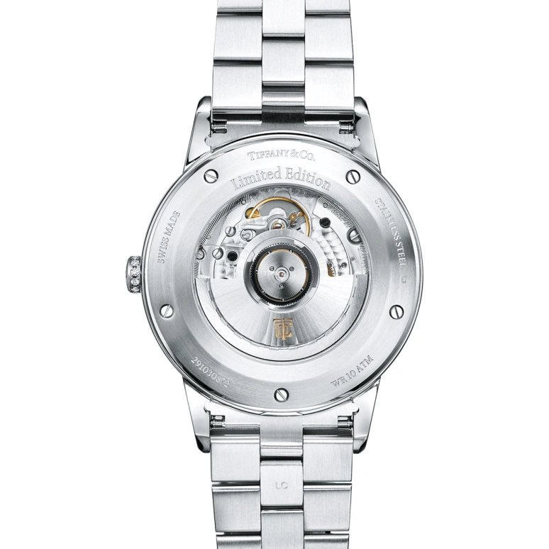 Tiffany,CT60 40mm,40mm,Stainless Steel,Blue,Automatic,Day,Round,75762445