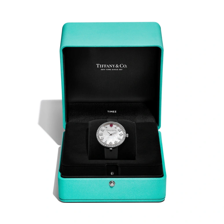 Tiffany,Eternity 32mm,32mm,White Gold,White,Automatic,Round,Silver,73580781