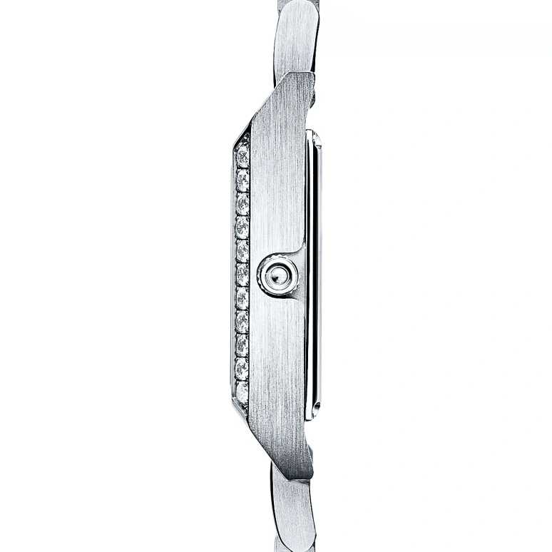 Tiffany,1837 MAKERS 22mm,22mm,Stainless Steel,Silver,Quartz,Sapphire,Crystal Glass,Square,67460510