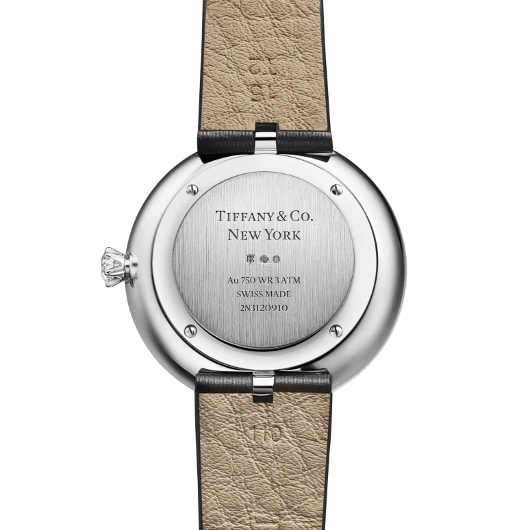 Tiffany,Eternity 32mm,32mm,White Gold,Blue,Quartz,Round,Silver,74361315