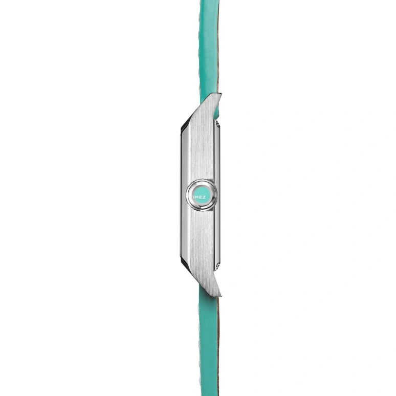 Tiffany,Union Square 27mm,27mm,Stainless Steel,Blue,Quartz,Square,Silver,73332656