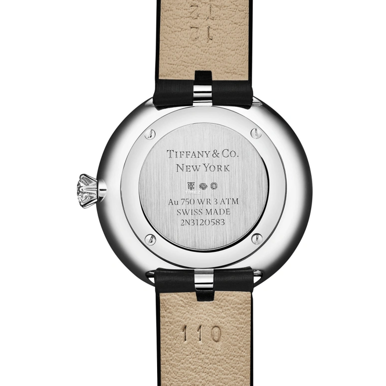 Tiffany,Eternity 28mm,28mm,White Gold,White,Quartz,Round,Silver,73580609