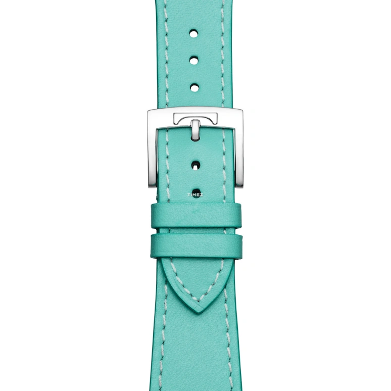 Tiffany,Union Square 27mm,27mm,Stainless Steel,Blue,Quartz,Square,Silver,73332656