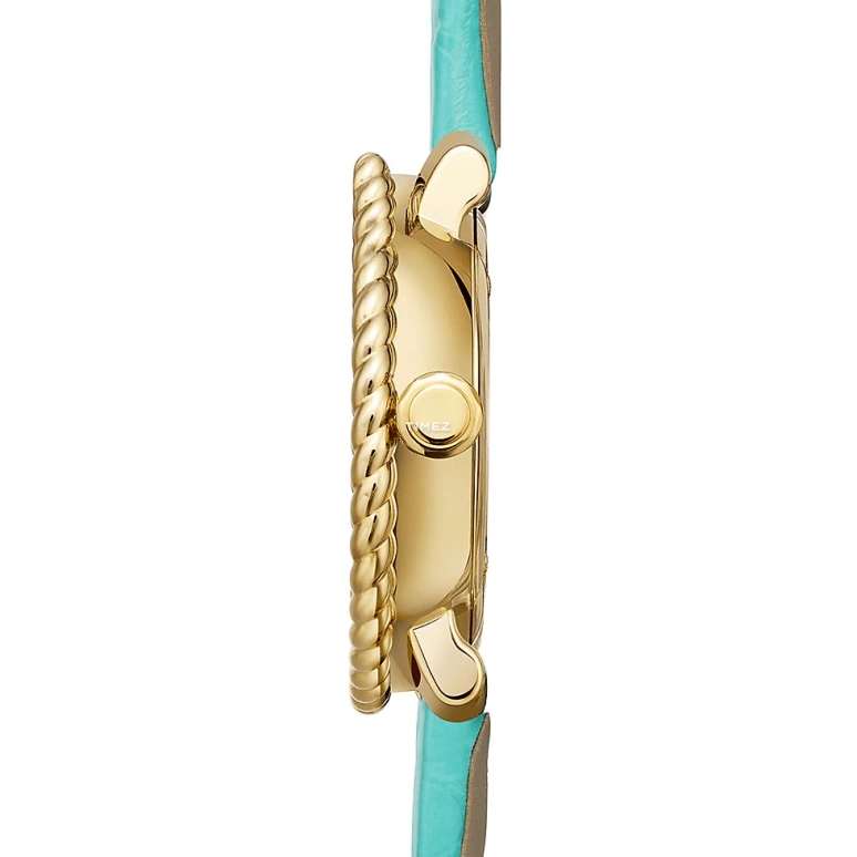 Tiffany,Tiffany Rope 27mm,27mm,Yellow Gold,White,Quartz,Solar Charging,Round,75417306