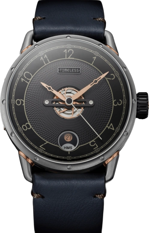 Timeless,Other 41.50mm,41.50mm,Stainless Steel,Black,Green,Automatic,Day,44hours,003 BK,003 BK-A-BL