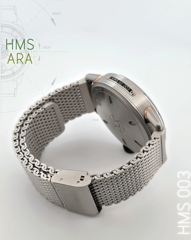 Timeless,Other 41.50mm,41.50mm,Stainless Steel,Dual,White,Green,Automatic,Day,44hours,002,002-ARA