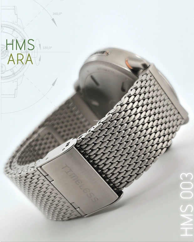 Timeless,Other 41.50mm,41.50mm,Stainless Steel,Dual,White,Green,Automatic,Day,44hours,002,002-ARA