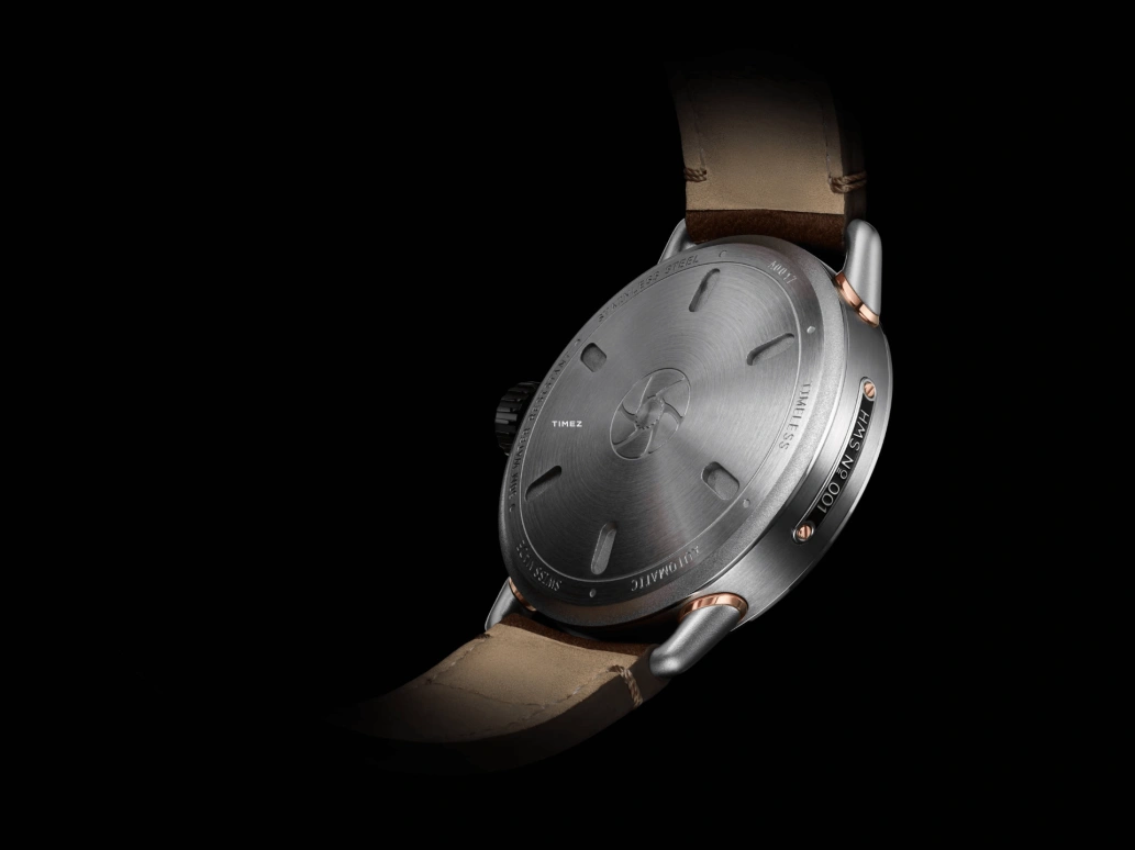 Timeless,Other 41.50mm,41.50mm,Stainless Steel,Dual,White,Orange,Automatic,Day,44hours,001,001-TERRA