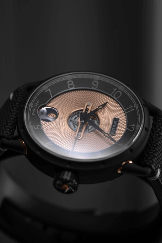 Timeless,Other 41.50mm,41.50mm,Stainless Steel,Black,Rose Gold,Automatic,Day,44hours,003 BL1