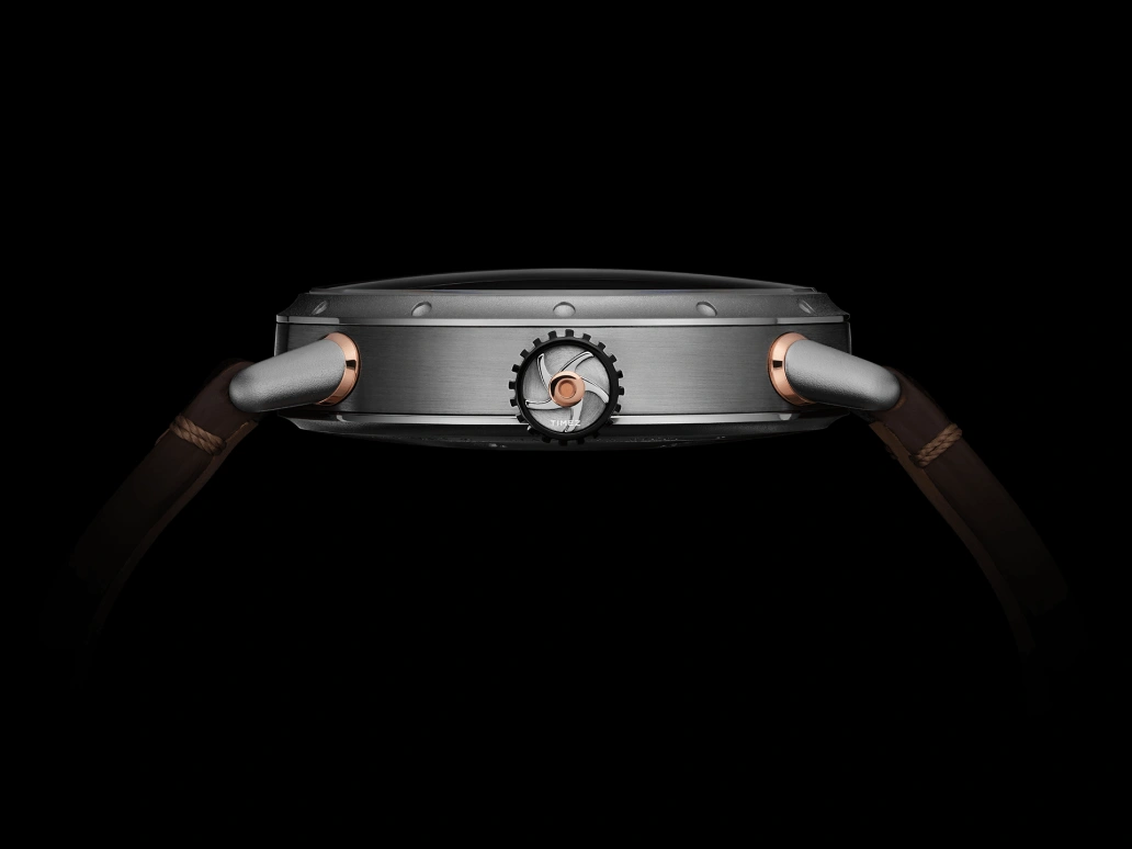 Timeless,Other 41.50mm,41.50mm,Stainless Steel,Dual,White,Grey,Automatic,Day,44hours,HMS 001