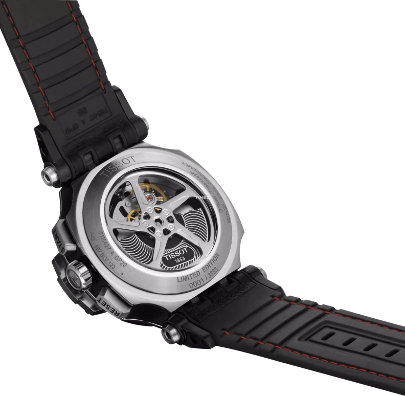 Tissot,T-Race 45x48.80mm,45x48.80mm,Stainless Steel,Black,Automatic,Chronograph,Day,T1154272705700