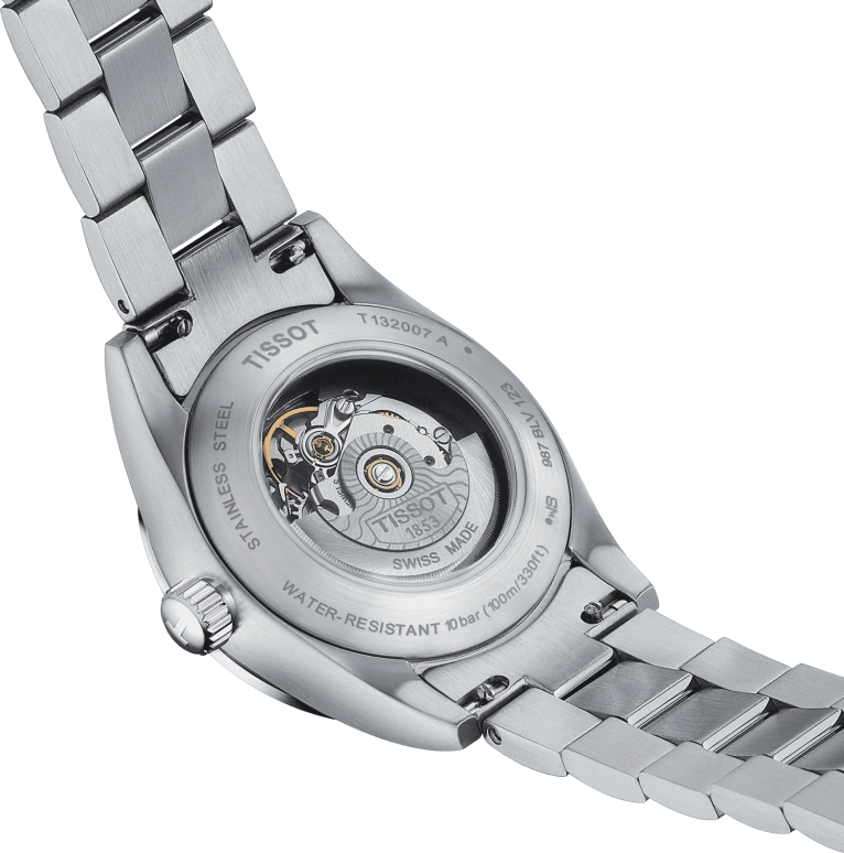 Tissot,T-Lady 29.30mm,29.30mm,Stainless Steel,Grey,Automatic,Date,48hours,T132,T132.007.11.066.01