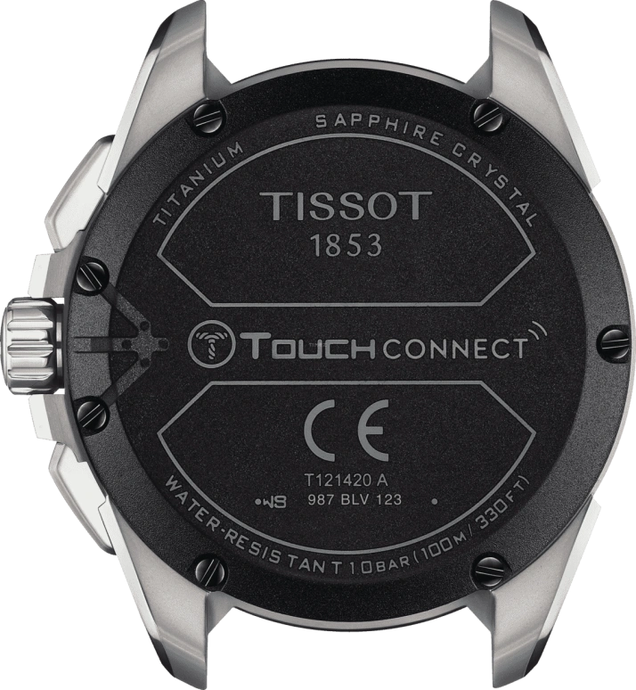 Tissot,Touch 47mm,47mm,Titanium Gold,Black,Sapphire,T121,T121.420.44.051.00