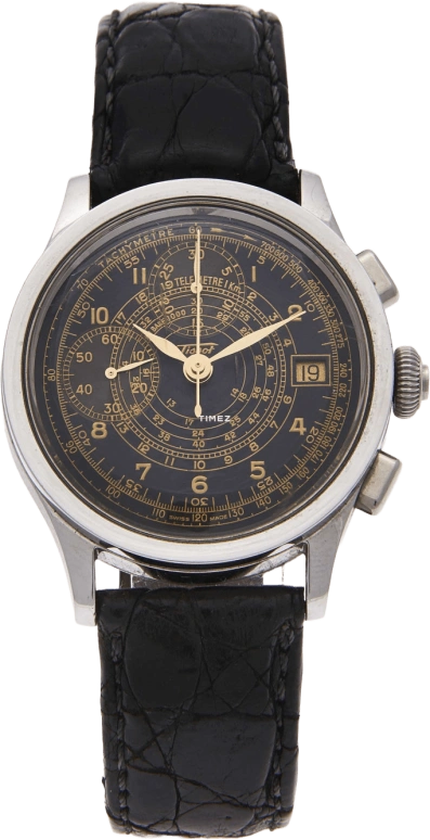 Tissot,Heritage 40mm,40mm,Stainless Steel,Black,Handwound,Chronograph,Day,T66,T66.1.428.52