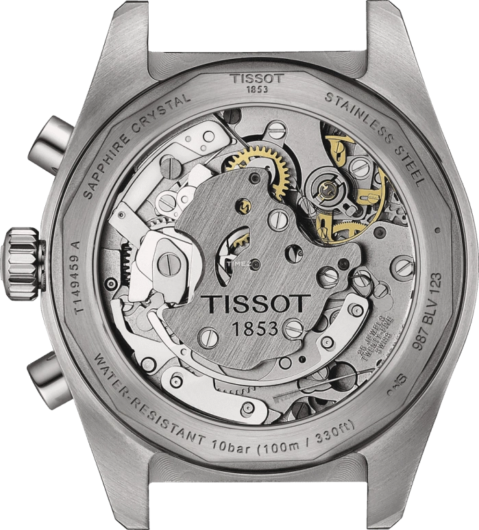 Tissot,PRS 516 41mm,41mm,Stainless Steel,Black,Automatic,Chronograph,42hours,T149,T149.459.21.051.00