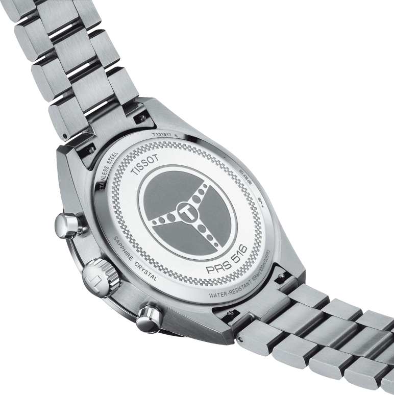 Tissot,PRS 516 45mm,45mm,Stainless Steel,Blue,Quartz,Chronograph,Day,T131,T131.617.11.042.00