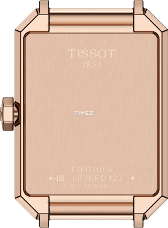 Tissot,SRV 30x21.80mm,30x21.80mm,Stainless Steel,Silver,Quartz,Sapphire,Crystal Glass,Rectangular,T160,T160.110.33.033.00