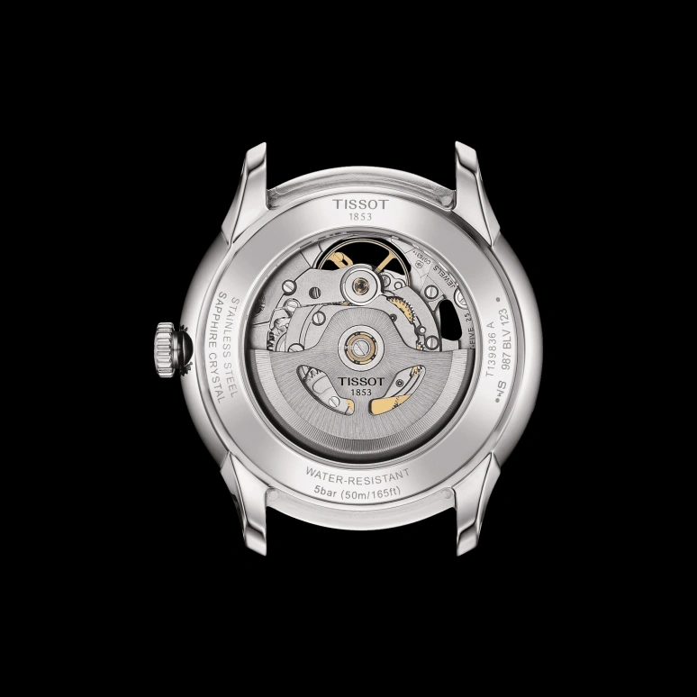 Tissot,Chemin Des Tourelles 39mm,39mm,Stainless Steel,Blue,Automatic,80hours,Round,T139,T139.836.11.048.00