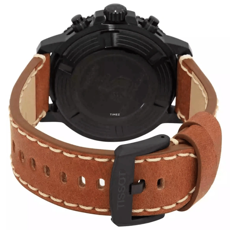 Tissot,Seastar 45.50mm,45.50mm,Stainless Steel,Black,Quartz,Chronograph,Day,T120,T120.417.36.051.00