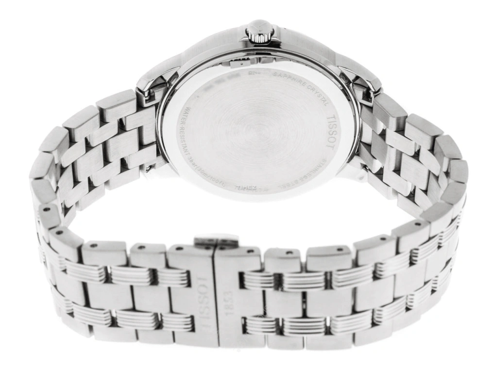 Tissot,T-Classic 39.70mm,39.70mm,Stainless Steel,Black,Automatic,Day,42hours,T0654071105100
