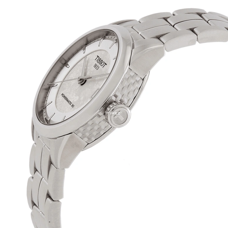 Tissot,Luxury 33mm,33mm,Stainless Steel,Silver White,Automatic,Day,80hours,T086,T086.207.11.031.10