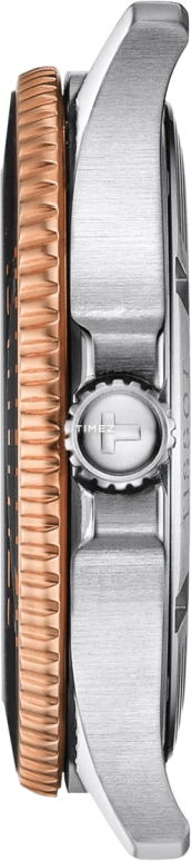 Tissot,Seastar 40mm,40mm,Stainless Steel,Black,Quartz,Day,Sapphire,Crystal Glass,T120,T120.410.22.051.01