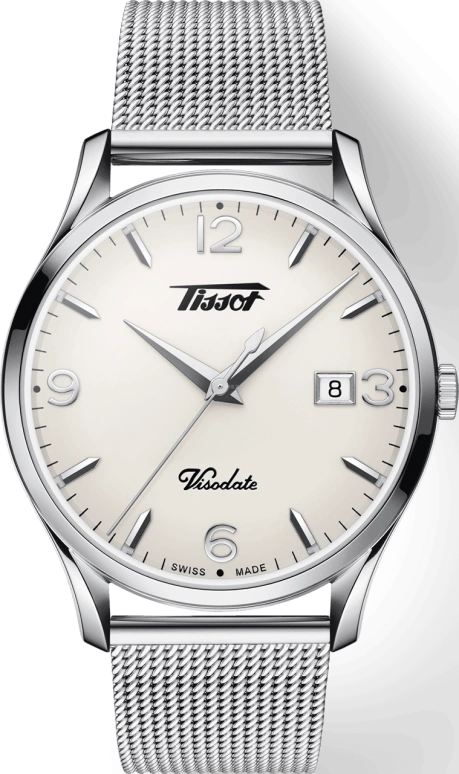Tissot,Heritage 40mm,40mm,Stainless Steel,Silver,Quartz,Chronograph,Date,T118,T118.410.11.277.00