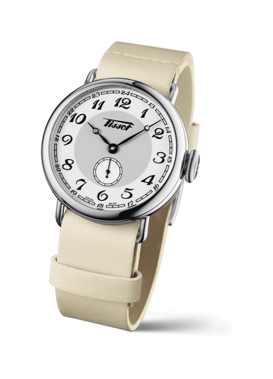 Tissot,Heritage 36mm,36mm,Stainless Steel,White,Automatic,42hours,Sapphire,Crystal Glass,T104,T104.228.16.012.00