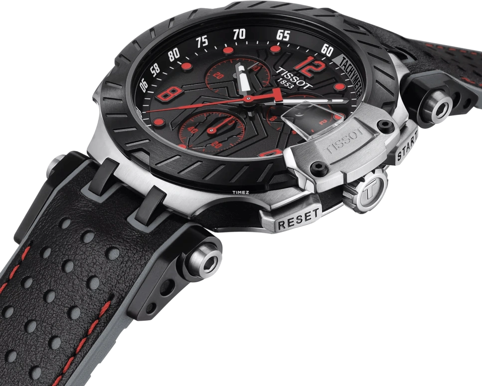 Tissot,T-Race 47.60x43mm,47.60x43mm,Stainless Steel,Black,Quartz,Chronograph,Day,T1154172705701