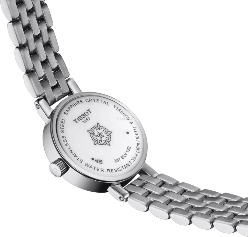Tissot,Lovely 19.50mm,19.50mm,Stainless Steel,White,Quartz,26280hours,Sapphire,Glass,T140,T140.009.61.116.00