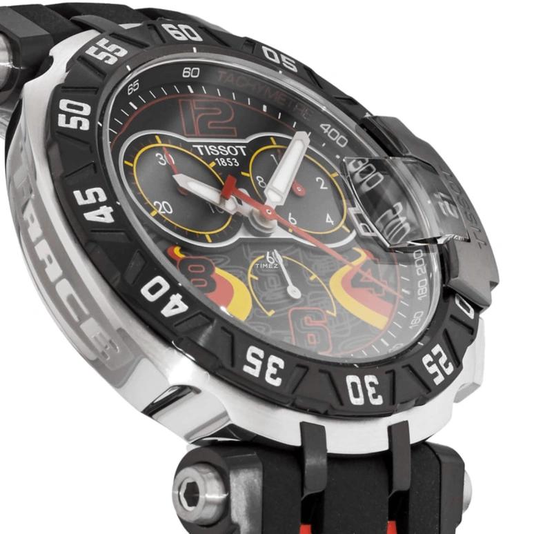 Tissot,T-Sport 45.25mm,45.25mm,Stainless Steel,Black,Quartz,Chronograph,Day,T092,T092.417.27.057.02