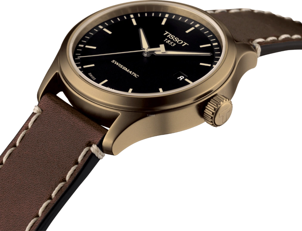 Tissot,XL 43mm,43mm,Stainless Steel,Black,Automatic,Date,72hours,T116,T116.407.36.051.00