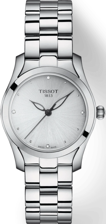 Tissot,T-Lady 30mm,30mm,Stainless Steel,Silver,Quartz,26280hours,Sapphire,T112,T112.210.11.036.00