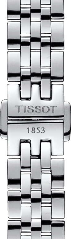 Tissot,T-Classic 25.30mm,25.30mm,Stainless Steel,Black,Automatic,Day,38hours,T41,T41.1.183.56