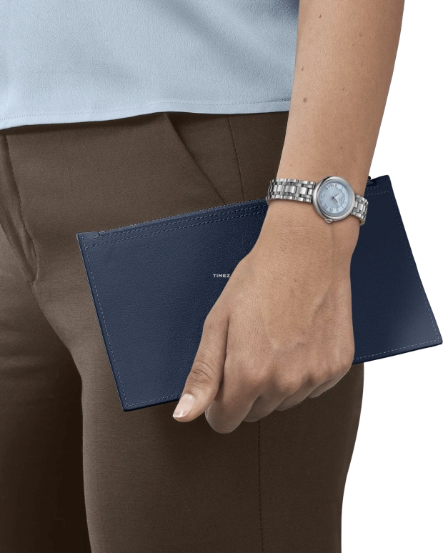 Tissot,Bellissima 26mm,26mm,Stainless Steel,Blue,Quartz,Day,26280hours,T126,T126.010.11.133.00