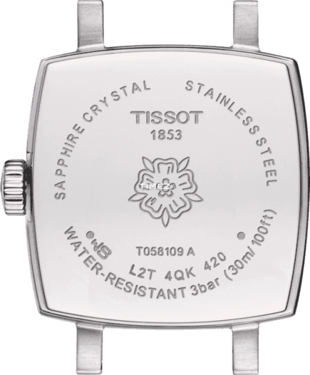 Tissot,Lovely 20mm,20mm,Stainless Steel,Blue,Quartz,26280hours,Sapphire,Crystal Glass,T058,T058.109.11.041.01