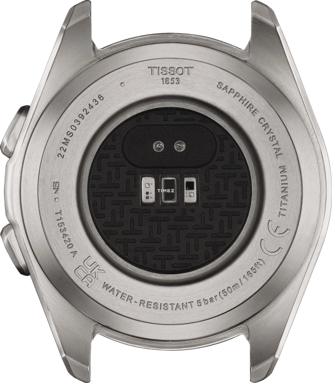 Tissot,Touch 43.75mm,43.75mm,Titanium,Black,Quartz,Smartwatch,Sapphire,Glass,T153,T153.420.47.051.03