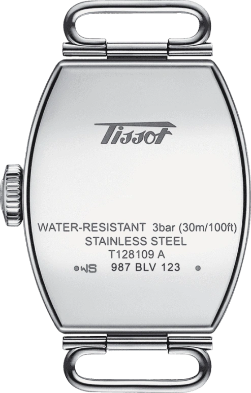 Tissot,Heritage 30.10mm,30.10mm,Stainless Steel,Blue,Quartz,26280hours,Sapphire,T128,T128.109.16.042.00