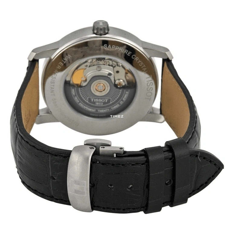 Tissot,T-Classic 40mm,40mm,Titanium,Black,Automatic,Day,Sapphire,Crystal Glass,T087,T087.407.46.057.00