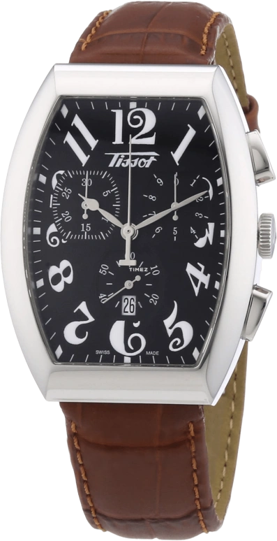 Tissot,Heritage 32.40mm,32.40mm,Stainless Steel,Black,Quartz,Chronograph,Day,T66,T66.1.617.52