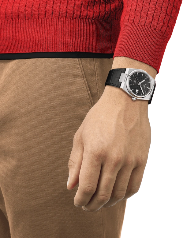 Tissot,PRX 40mm,40mm,Stainless Steel,Black,Automatic,Day,80hours,T137,T137.407.16.051.00