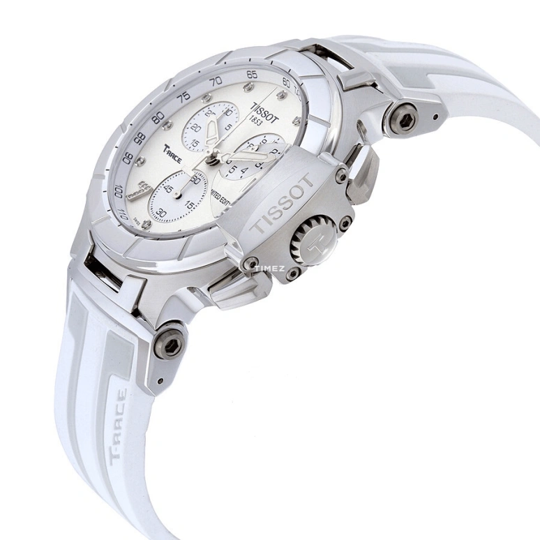 Tissot,T-Race 50.26mm,50.26mm,Stainless Steel,Silver,Quartz,Chronograph,Day,T048,T048.417.17.036.00