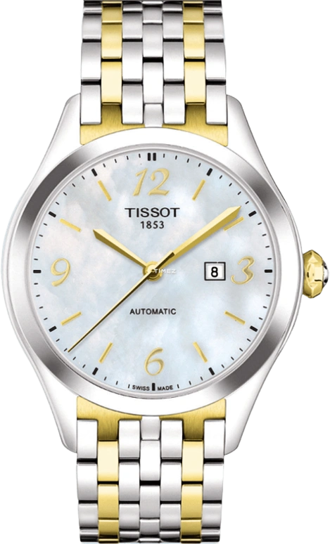 Tissot,T-Classic 33mm,33mm,Stainless Steel,White,Automatic,Day,38hours,T038,T038.207.22.117.00