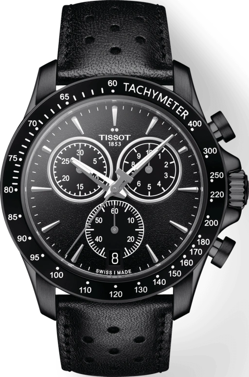 Tissot,T-Sport 42.50mm,42.50mm,Stainless Steel,Black,Quartz,Chronograph,Day,T106,T106.417.36.051.00