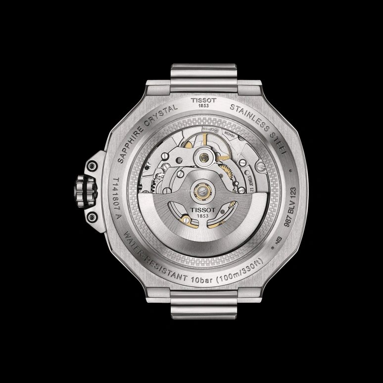 Tissot,T-Race 41mm,41mm,Stainless Steel,Blue,Automatic,Day,80hours,T141,T141.807.11.041.00
