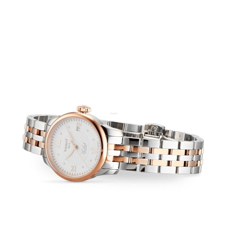 Tissot,Le Locle 25.30mm,25.30mm,Stainless Steel,White,Automatic,Day,38hours,T41218316